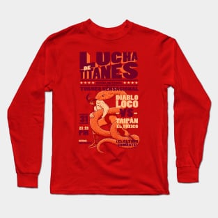 Lucha de Titanes Long Sleeve T-Shirt